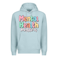 Blue Mist mental health matters Premium Hoodie - MaliasSmallBusiness