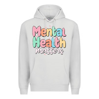 Dove Grey mental health matters Premium Hoodie - MaliasSmallBusiness