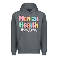 Rock mental health matters Premium Hoodie - MaliasSmallBusiness