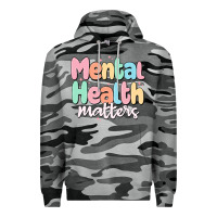 Slate Camo mental health matters Premium Hoodie - MaliasSmallBusiness
