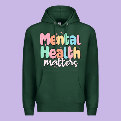 Mental Health Matters Premium Hoodie Designed By Maliassmallbusiness