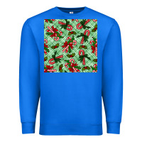 True Royal christmas candy cane seamless pattern Premium Sweatshirt - BundleAndBundleShop