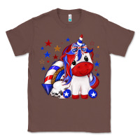 Chestnut 4th of july american unicorn Classic Tee - texasbilliewilder