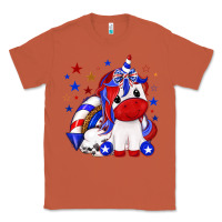Copper 4th of july american unicorn Classic Tee - texasbilliewilder