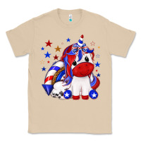 Mushroom 4th of july american unicorn Classic Tee - texasbilliewilder