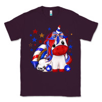 Plum 4th of july american unicorn Classic Tee - texasbilliewilder