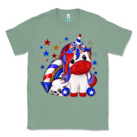 Sage 4th of july american unicorn Classic Tee - texasbilliewilder