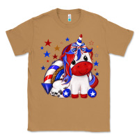 Toasted Coconut 4th of july american unicorn Classic Tee - texasbilliewilder