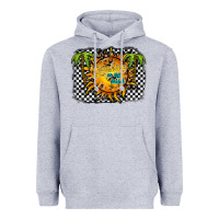 Heather Grey sunshine on my mind Heavyweight Hoodie - RacoonDesign