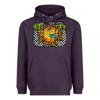 Plum sunshine on my mind Heavyweight Hoodie - RacoonDesign