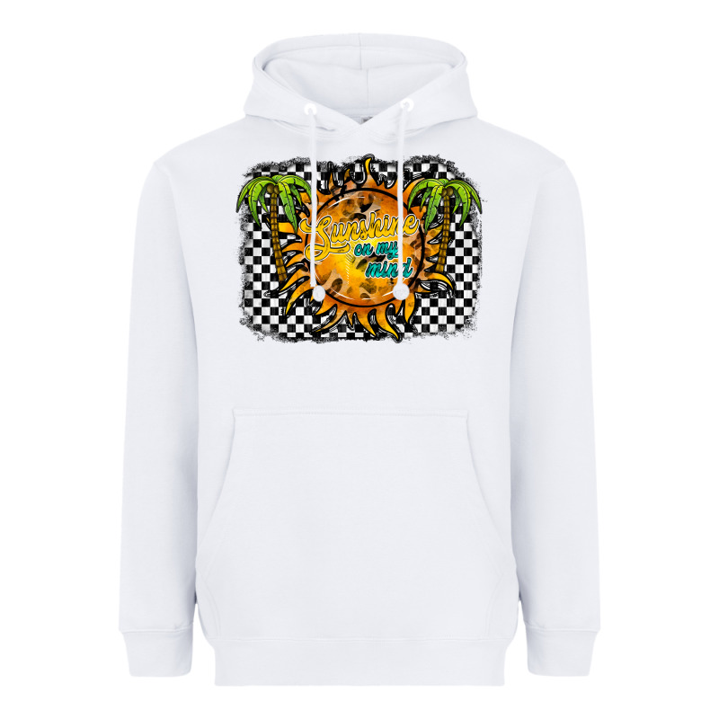 Sunshine On My Mind Heavyweight Hoodie by RacoonDesign | Teevron