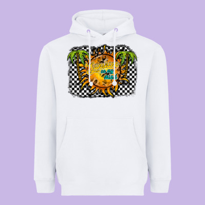 Sunshine On My Mind Heavyweight Hoodie Designed By Racoondesign