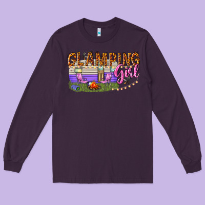 Long Sleeve Tee glamping girl