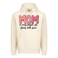 Tofu mom in every season, she shines with grace Premium Hoodie - MaliasSmallBusiness