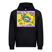 Black mardi gras lips Urban Hoodie - MaliasSmallBusiness