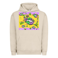 Pigment French Oak mardi gras lips Urban Hoodie - MaliasSmallBusiness