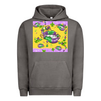 Pigment Tornado mardi gras lips Urban Hoodie - MaliasSmallBusiness