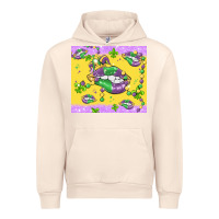 Sandshell mardi gras lips Urban Hoodie - MaliasSmallBusiness
