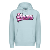 Blue Mist Mama Leopard Premium Hoodie - RanaPortraitStore
