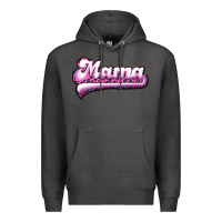 Charcoal Heather Mama Leopard Premium Hoodie - RanaPortraitStore
