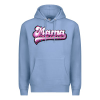 Colony Blue Mama Leopard Premium Hoodie - RanaPortraitStore