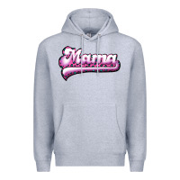 Heather Grey Mama Leopard Premium Hoodie - RanaPortraitStore