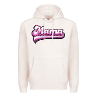 Pale Pink Mama Leopard Premium Hoodie - RanaPortraitStore