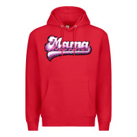 Red Mama Leopard Premium Hoodie - RanaPortraitStore
