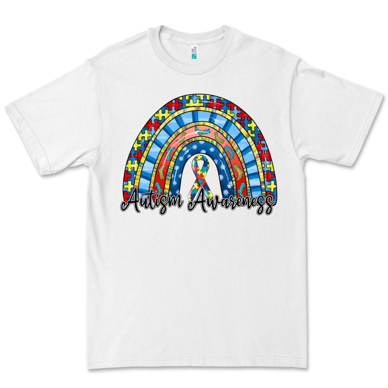 Autism Awareness Rainbow Premium Tee by RacoonDesign | Teevron