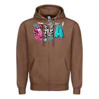 Chestnut cna Zipper Hoodie - texasbilliewilder