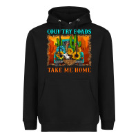 Black country roads take me home Heavyweight Hoodie - HRA Design Shop