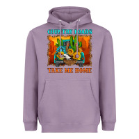 Lavender country roads take me home Heavyweight Hoodie - HRA Design Shop
