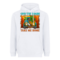 White country roads take me home Heavyweight Hoodie - HRA Design Shop