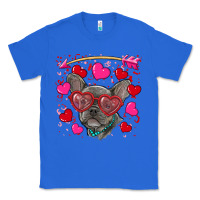 True Royal valentine's day french bulldog puppy Classic Tee - RanaPortraitStore
