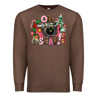 Chestnut christmas oh snap Premium Sweatshirt - AdoDesignShop