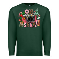 Sports Green christmas oh snap Premium Sweatshirt - AdoDesignShop