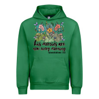 Emerald his mercies are new every morning Urban Hoodie - MaliasSmallBusiness
