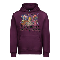 Mauve Wine his mercies are new every morning Urban Hoodie - MaliasSmallBusiness