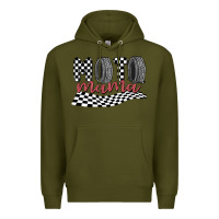 Army Green moto mama Premium Hoodie - MaliasSmallBusiness