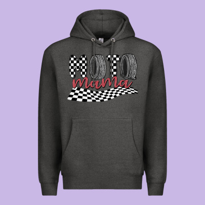 Moto Mama Premium Hoodie Designed By Maliassmallbusiness
