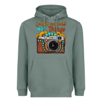 Sage collect moments not things sunflower gemstone vintage camera Heavyweight Hoodie - FaDigitalArtStudio
