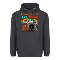 Smoke collect moments not things sunflower gemstone vintage camera Heavyweight Hoodie - FaDigitalArtStudio