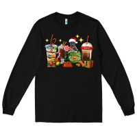Black Christmas coffee cups with Pitbull Long Sleeve Tee - RanaPortraitStore