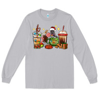 Moon Dust Christmas coffee cups with Pitbull Long Sleeve Tee - RanaPortraitStore