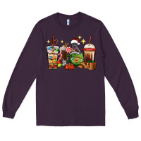 Plum Christmas coffee cups with Pitbull Long Sleeve Tee - RanaPortraitStore