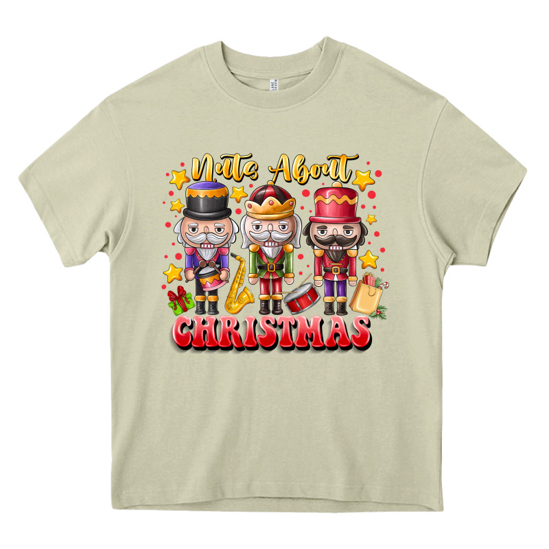 Nuts About Christmas Heavy Core Tee by CowhideDigitalArt | Teevron