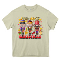 Mossy Nuts About Christmas Heavy Core Tee - CowhideDigitalArt