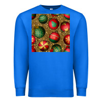 True Royal christmas ornaments and leopard seamless pattern Premium Sweatshirt - BundleAndBundleShop