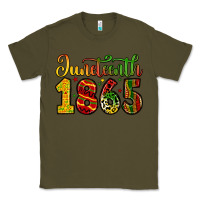 Army Green juneteenth 1865 Classic Tee - Zillion Design Studio