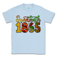 Dusty Blue juneteenth 1865 Classic Tee - Zillion Design Studio